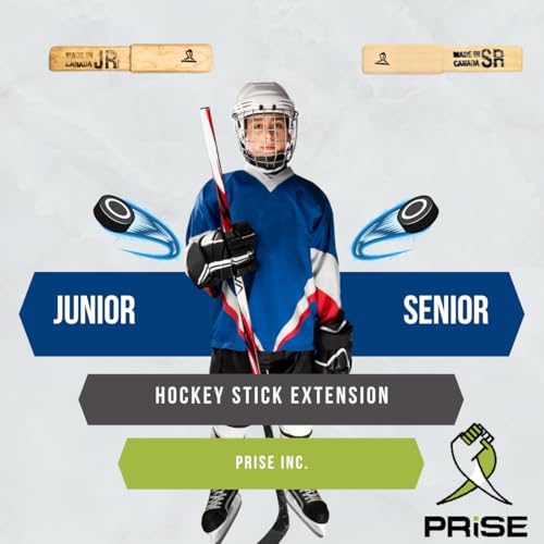 image for Prise Inc Prise | Solid Hockey Wood Stick Extention That fits All Comp