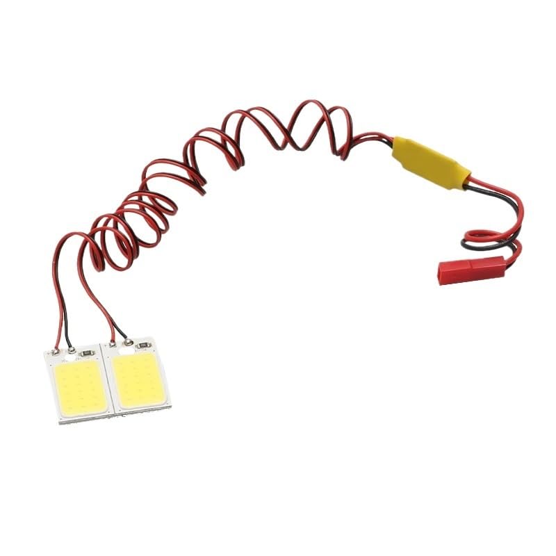 Luce LED Stroboscopica Impermeabile Modello RC Volo Notturno DIY | Illuminazione multimodello, aereo nave auto dron(Strobe 4.8-6V)