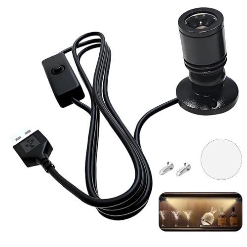 Mini Focos LED USB Regulables: 5V y Alta