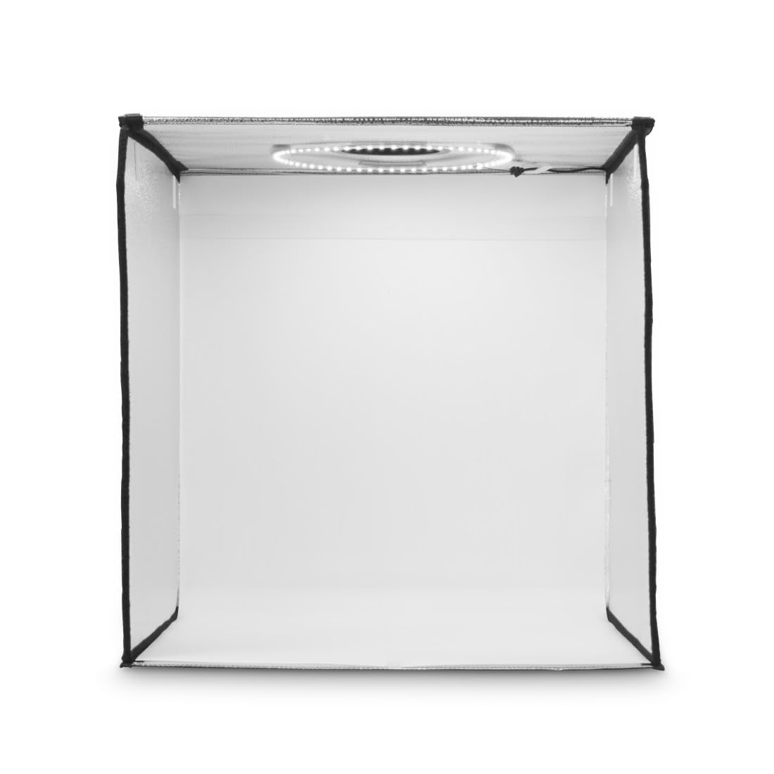 Hama Scatola fotografica, 50 x 50 cm (studio fotografico, mini studio fotografico, scatola luminosa, scatola luminosa, scatola leggera, mini scatola bianca, verde, tenda luminosa, per fotografia di