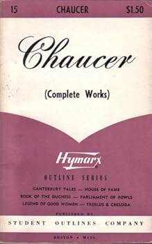 Paperback An Outline of Chaucer Complete Works Book