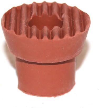 Stop Door Tip W/Hole - Brown