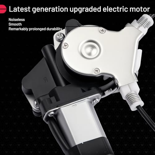 Image of BDFHYK 751-296 Power Window Regulator with Motor Front Left, Compatible with 2008-2012 Ford Escape, Compatible with 2008-2011 Mazda Tribute, Compatible with 2008-2011 Mercury Mariner