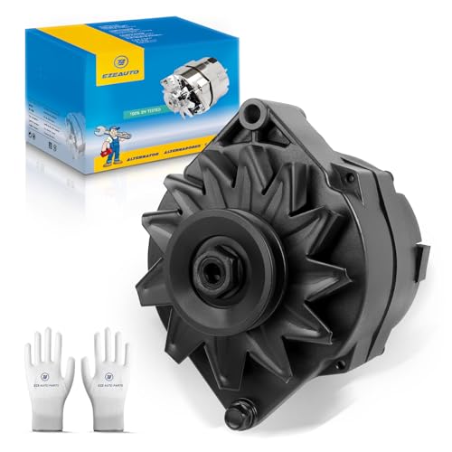 Ezexpreze 120A Upgraded 1 Wire GM Alternator New Self Exciting High Output 10SI SBC BBC for Chevy ADR0335 334-2114 ADR0325 7127-SE105 400-12340 20-102-7
