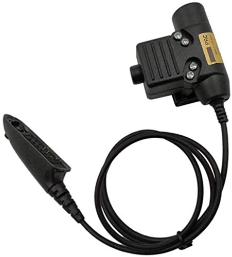 PELTOR COMMUNICATIONS PTT 米軍 Tactical Radio Adapter/PTT for Headset: NATO/Military Wiring