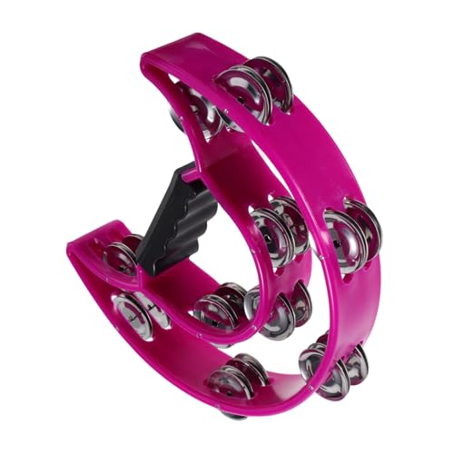 Toddmomy Music Hand Percussion Adults Tambourine Hand Bell for Parties Classroom Band Performances for Friends