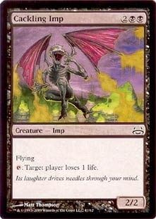 Magic The Gathering - Cackling Imp - Barajas de duelo: Antología