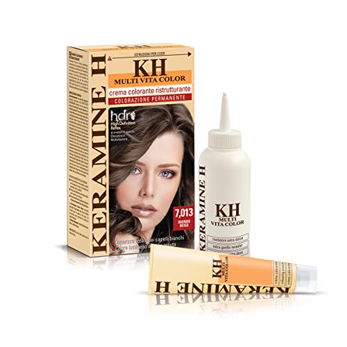 Keramine H Crema Colorante Ristrutturante Biondo