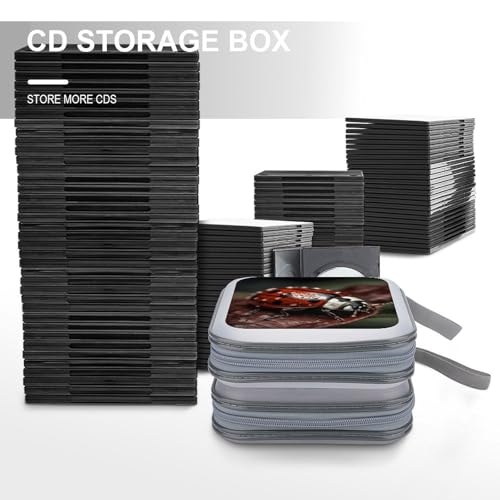 Pochette pour 40 DVD rigide et compacte style nature - 6