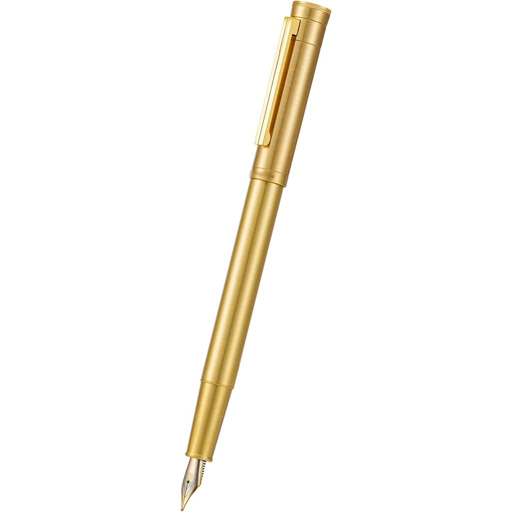 Stylo plume en métal avec pointe F/plume pour l'école, le bureau