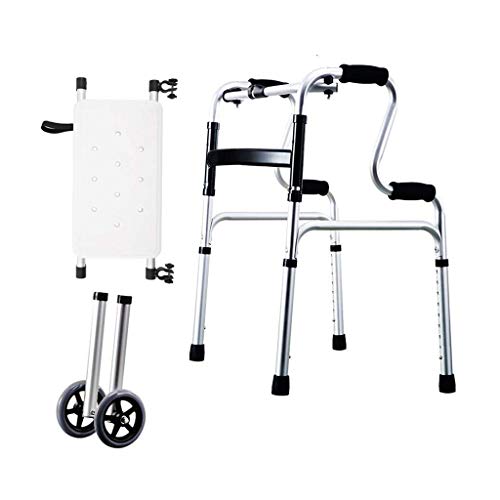 快適な軽量歩行器 直立バスケット 高齢者用歩行器 高齢者用 大人用 アルミ合金 514672cm (G 514672cm)
