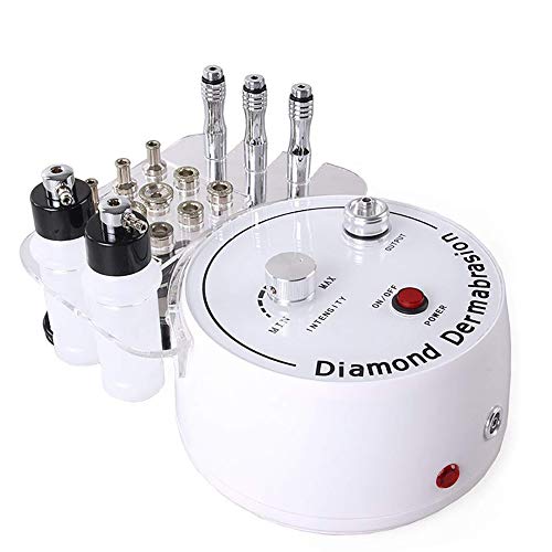 ACCDUER 3-en-1 Microdermabrasion del Diamante dermoabrasión vacío Oxígeno Máquina de pulverización Peel Peeling Facial SPA