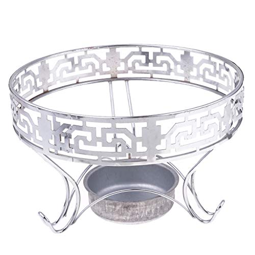 YIJU Acampamento Fogão a álcool Suporte Rack Espírito Queimador Bandeja Forno Fogão - 26 cm