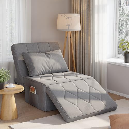 DSNAPE 4-in-1 Sleeper Chair Sofa Bed, 70