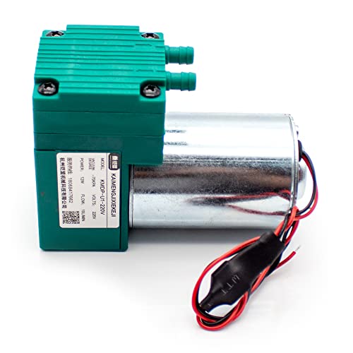 12V/24V 12W Small Vacuum Suction Pump Mini Vacuum Pump Diaphragm Pump Air Pump -70KPA +150KPA 10L/MIN (12V)
