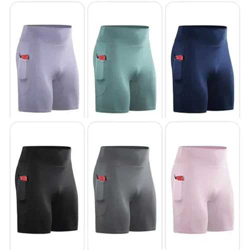Pantalones cortos de correr para hombre en color verde talla XL JCVBN 5