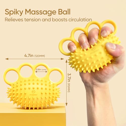 FitBeast Hand Exercise Ball Set–3 Pack Stress Balls for Adults, Grip Strength Trainer Set for Rehab, Stress Relief, Arthritis, Carpal Tunnel, Hand Strength & Flexibility by FitBeast - Image 2