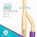 Dynarex 4962 Foley Catheters, Suitable for Children and Adults, Sterile Individually Packaged, Medical-Grade, Soft and Flexible 2 Way Urinary Catheter, 30 cc, 22FR, 10 Count