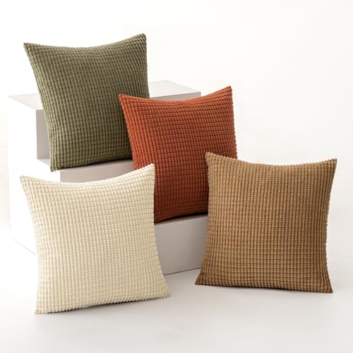 Coussins canapé granulés MIULEE en polyester doux et durable - 6