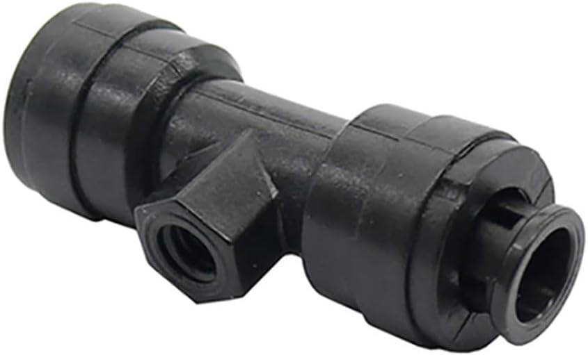 Connector,Hose Connector,20pcs 1/4" Tube OD Plastic Slip Lock Tees (Quick Connect) Misting Nozzle Greenhouse Drip Irrigation Fittings Hose Connector
