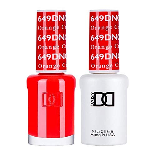 DND Duo Gel & Nail Polish Set - Orange Creamsicle 649-2x15ml