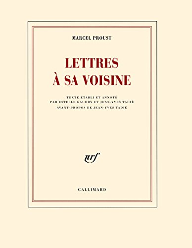 Lettres à sa voisine PDF Ebook En Ligne