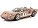 1966 Ford GT-40 MK 2 Gold #5 1/18 by Shelby Collectibles 403