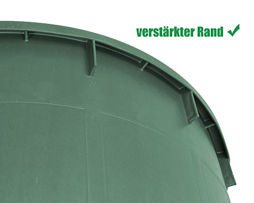 Regentonne Ondis24 500 Liter mit Deckel und Auslaufhahn