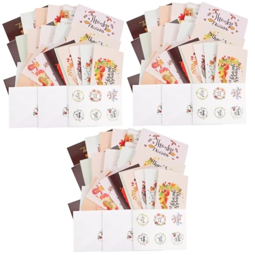 Cartes de remerciement Thanksgiving SHINEOFI pour célébrer vos repas de famille