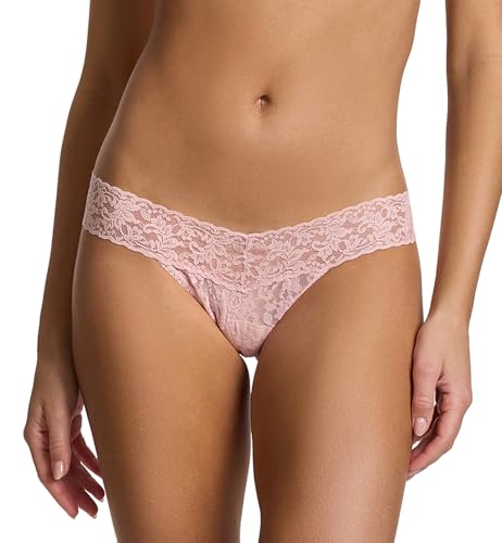 Image of hanky panky - Signature Lace Low Rise Thongs for Women | Lacy Lingerie Underwear | 3 or 5 pack