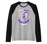 Photo Gallery memorial gifts perdita amico viola alzheimers consapevolezza cuore maglia con maniche raglan Photo Gallery memorial gifts perdita amico viola alzheimers consapevolezza cuore maglia con maniche raglan