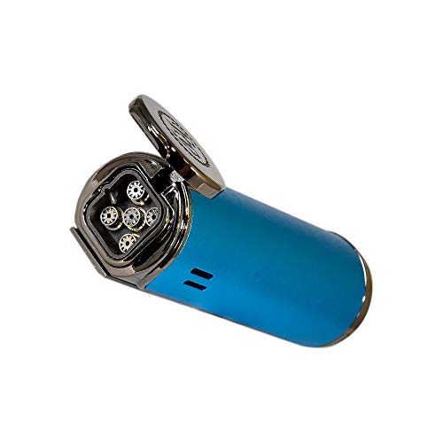 Encendedor Rocky Patel Envoy 5 Torch Azul miniatura 2