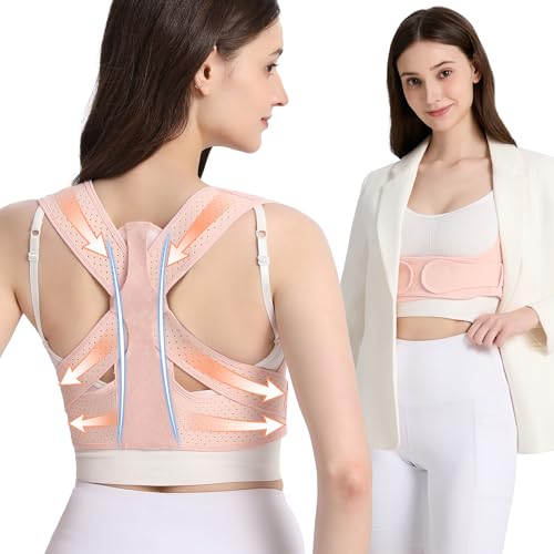 WNIEYO Back Brace Posture Corrector for Women Shoulder Straightener for Upper and Lower Back Pain