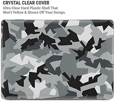 Skinit Case + Skin Compatible with MacBook Air 13in M1 (2021) Originally Designed Urban Camouflage Black Design