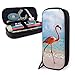 Produktbild Flamingo Beach Ocean Pencil Case Bleistifttasche mit großer Kapazität und strapazierfähigem Reißverschluss Student Briefpapier-Stifttasche für Stifte und anderes Schulmaterial