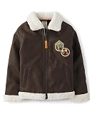 Gymboree,And Toddler Embroidered Faux Leather Jackets,Forest Bomber,4T