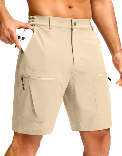Image of G Gradual Mens Hiking Cargo Shorts Lightweight Outdoor Short with 5 Pockets