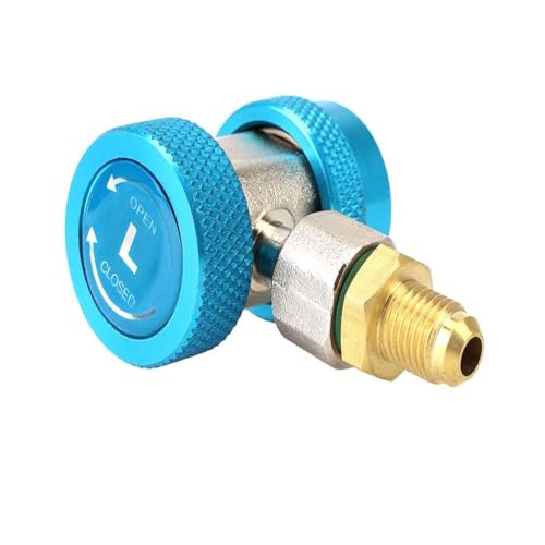 Adaptador Rápido Ajustable Para R134a Aire Acondicionado miniatura 6