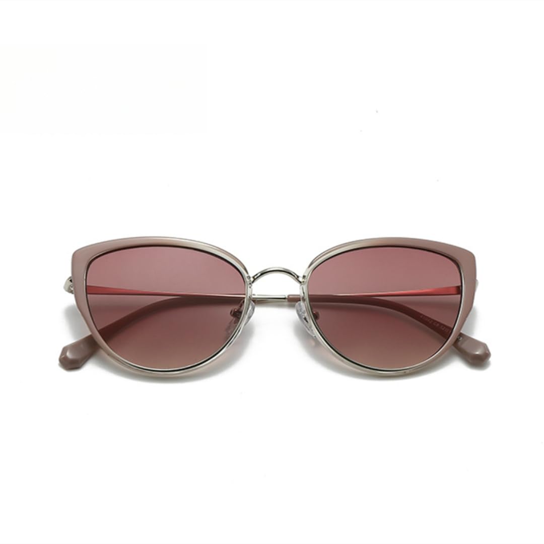 Occhiali da sole polarizzati Cat Eye da uomo e da donna in lega di acetato alla moda