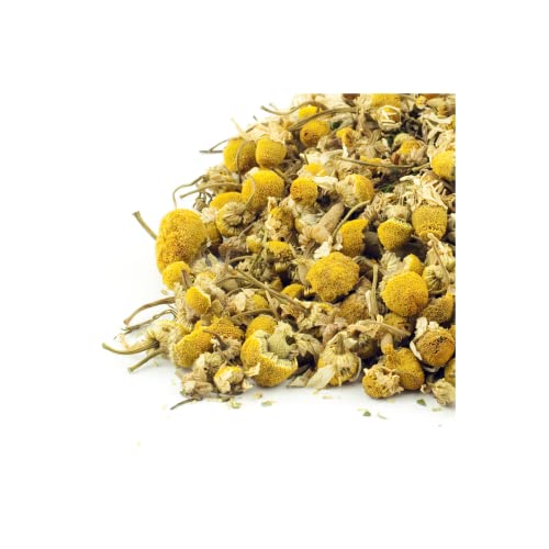 Image of Siyacha Tea Chamomile Flower Herbal Infusion, Super Food, Whole Flower Buds Of Chamomile, Caffeine Free Loose Leaf Beverage, Relaxing Soothing Chai, 500 Grams Makes 250 Cups