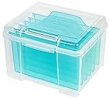 IRIS Greeting Card and Craft Keeper, Blue