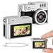Mini fotocamera con portachiavi, 1080p FHD retrò con luce LED flash, mini mini portatile vintage compatte micro fotocamere tascabili piccole fotocamere digitali per viaggi, regali, studio immagine