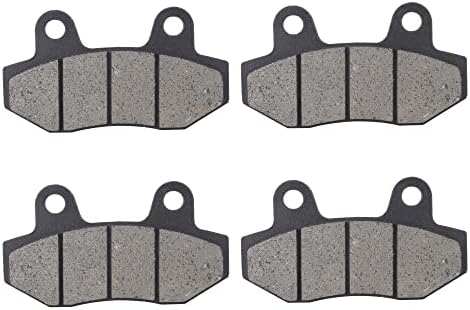 Pit Bike Handlebars GOOFIT Rear Disc Brake Pad Replacement For 50cc 70cc 90cc 110cc 125cc 150cc 200cc 250cc ATV Dirt Bike Bicycle Scooter Go Kart Brake Pads