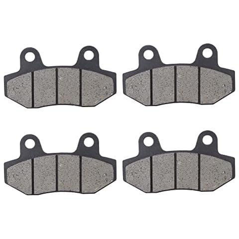 WATODAY Disc Brake Pads Sets 2 Pairs for go kart Gy6 49cc 50cc 125cc 150cc 200cc 250cc ATV Yerf-Dog Spiderbox 150cc GX150 TaoTao Dirt Bike Roketa Pit Bike Baja Sun Scooter Parts 4 Pieces in Total Cover