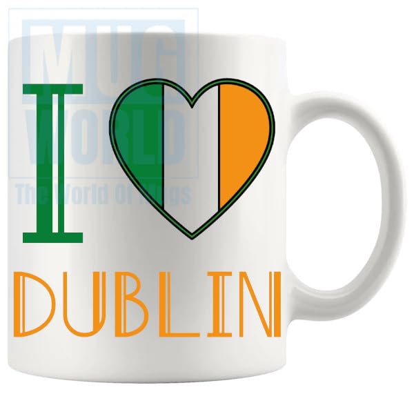 I Love Dublin Mug Irish Towns, Irish Gifts, Ireland, Favourite Places, Eire