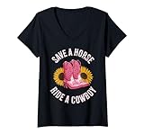 Photo Gallery donna funny line dancing donne western maglietta con collo a v Photo Gallery donna funny line dancing donne western maglietta con collo a v