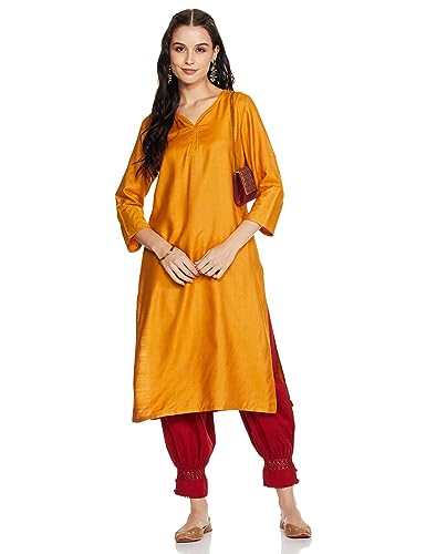 Image of Amazon Brand - Myx Women's Relaxed Cotton Dhoti Pants (Available in Plus Sizes)