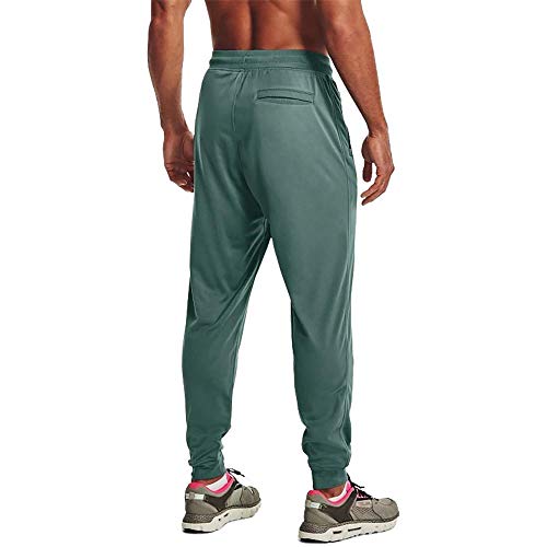 Under Armour Men's Sportstyle Tricot Joggers , Black (001)/White , Medium Tall #TOP6