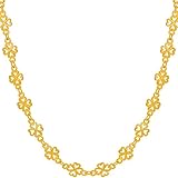 LIFETIME JEWELRY Good Luck Chain Necklace for Women and Men 24k Real Gold Plated (24)