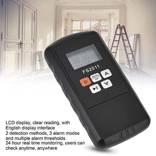 Detector de Radiación Nuclear LCD con Alarma miniatura 5